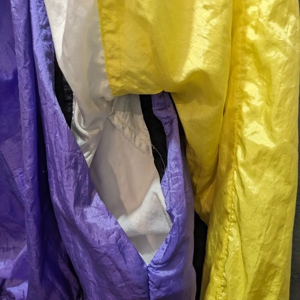 Vintage SFO San Francisco Originals Colorblock Windbreaker Jacket Purple Pink M